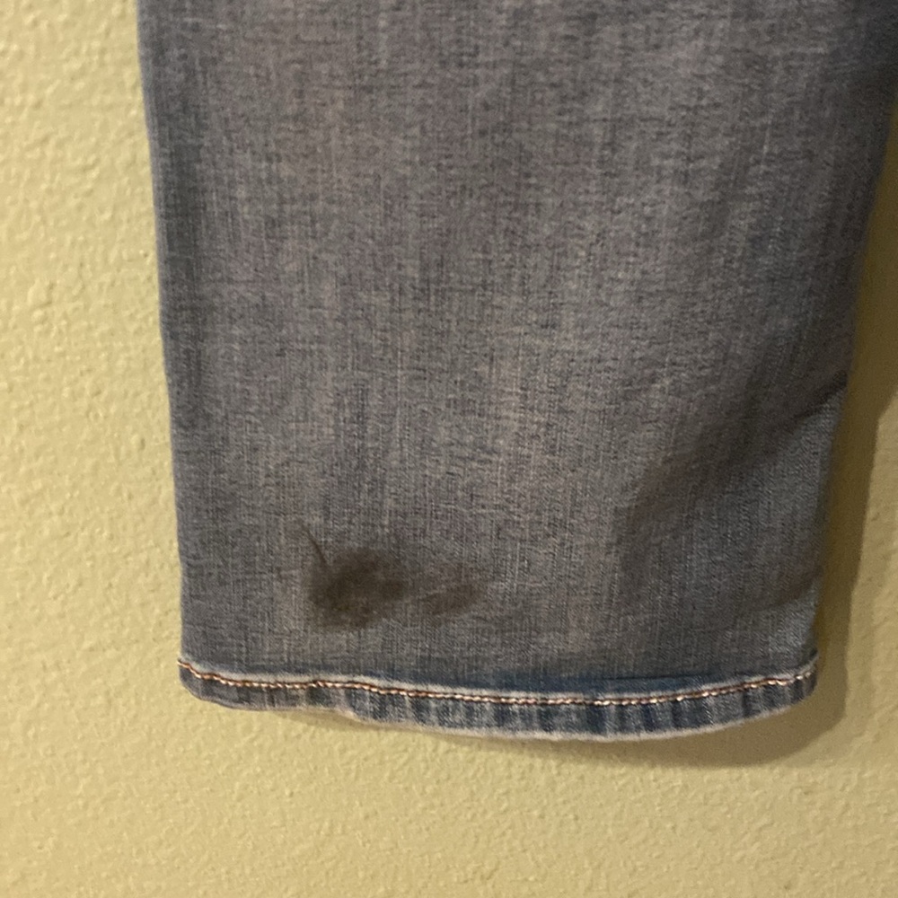 Charme Distressed Jeans With Decorative Pockets Size 34, Western, Rocker, Boho - Picture 7 of 12